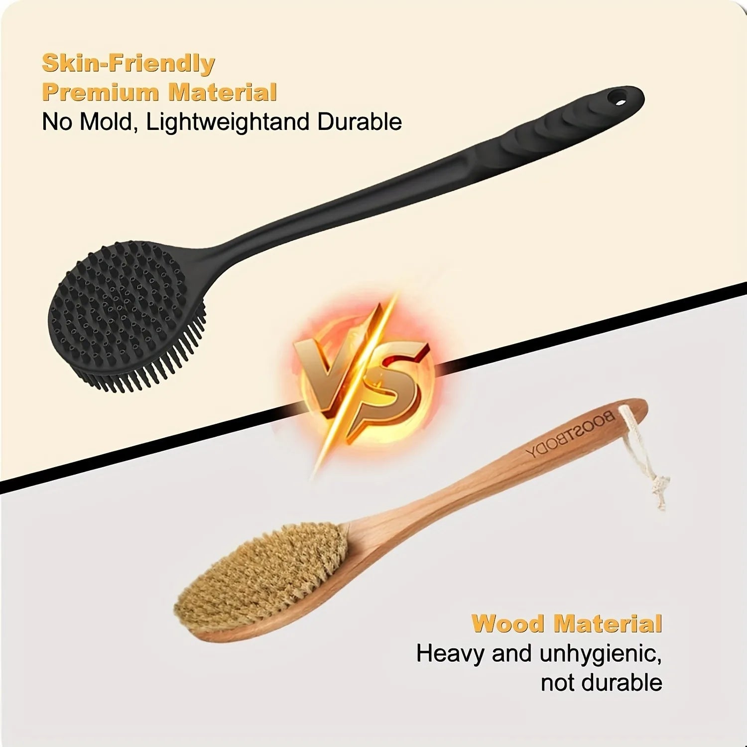 Long Handle Body Brush