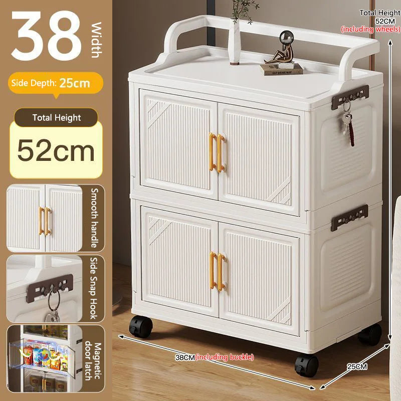 Foldable Multi-layer Storage Cabinet