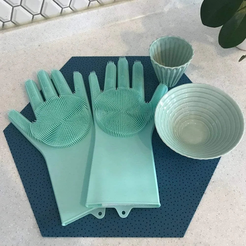 Silicone Dishwashing Gloves,